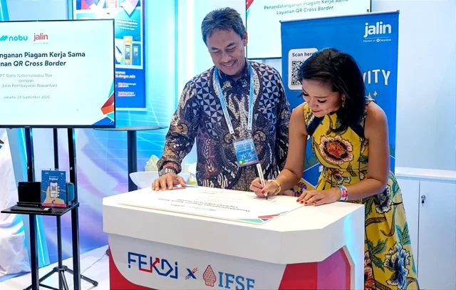 Kolaborasi Nobu Bank dan PT Jalin di FEKDI x IFSE 2026, Kembangkan Layanan QRIS Antarnegara ke Hong Kong